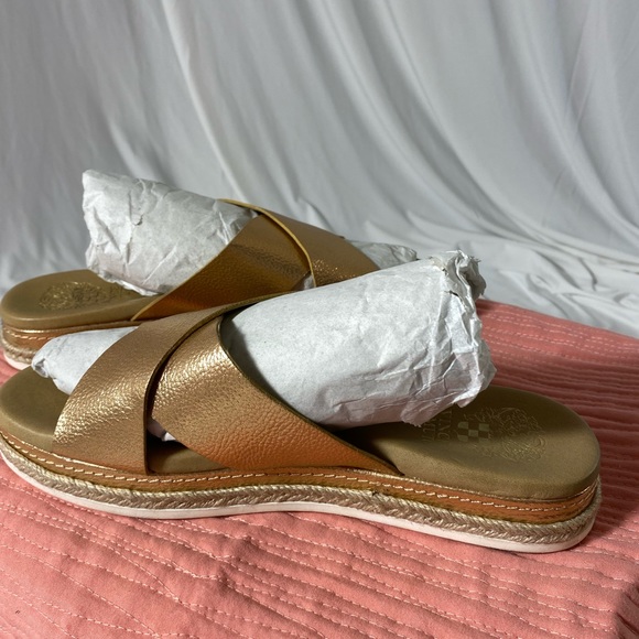 Vince Camino sandal, copper, crisscross, size 7.5 - Picture 7 of 10